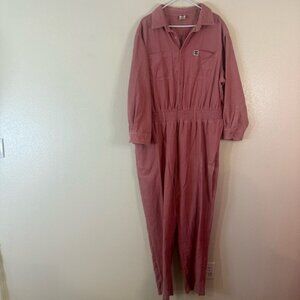 Lucy & Yak pink longsleeve Jumpsuit 2XL